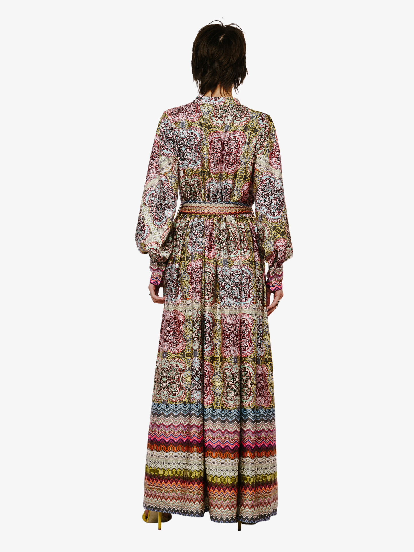 Nora Button-Up Maxi Shirtdress