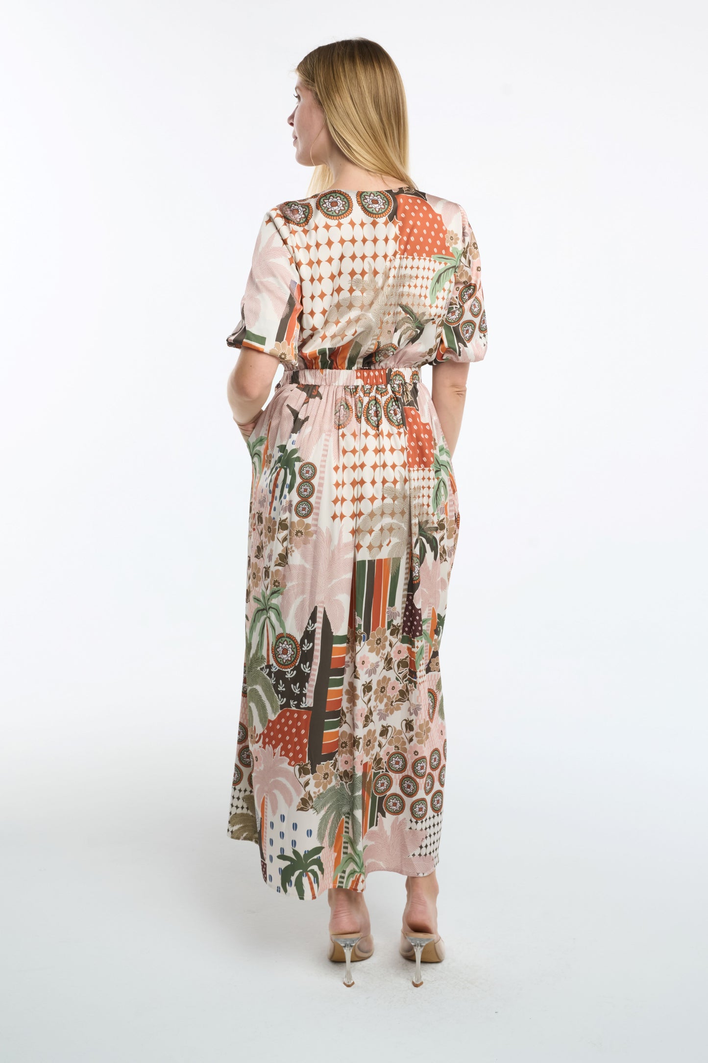 lush surplice maxi dress LUSH Surplice Maxi Dress (worn once)