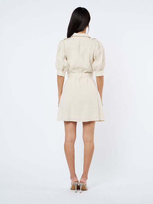 Load image 1 in gallery view. Laia Utility Mini Shirt Dress