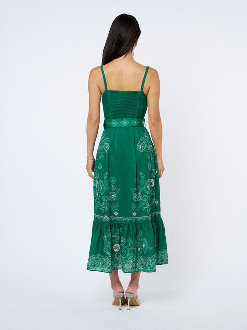 Load image 1 in gallery view. Esme Floral Print Button-Up Maxi Dress