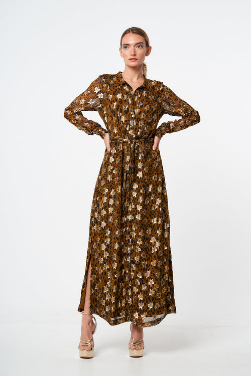 Load image 1 in gallery view. Jynai Maxi Shirt Dress