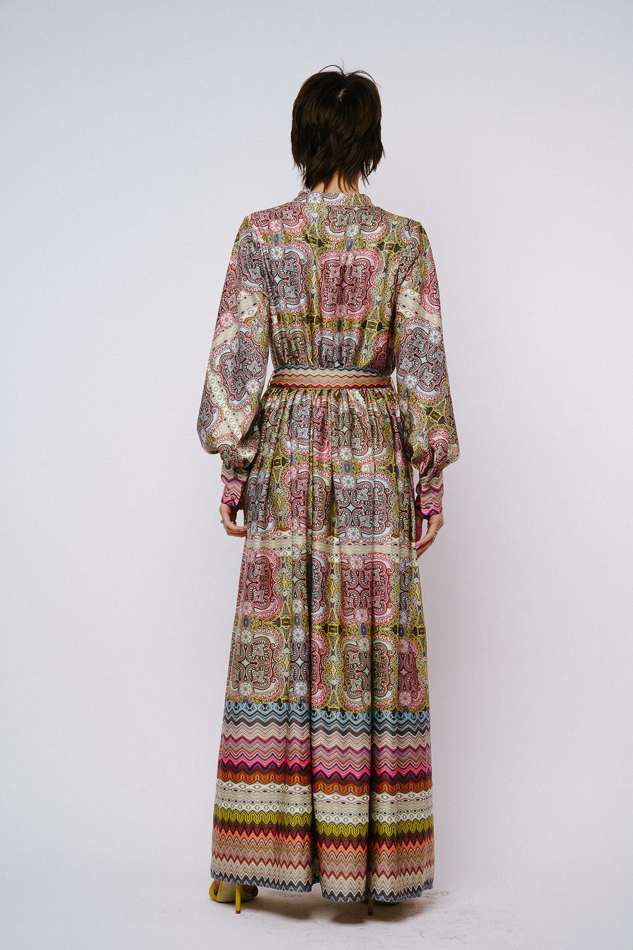 Nora Button Down Maxi Shirtdress