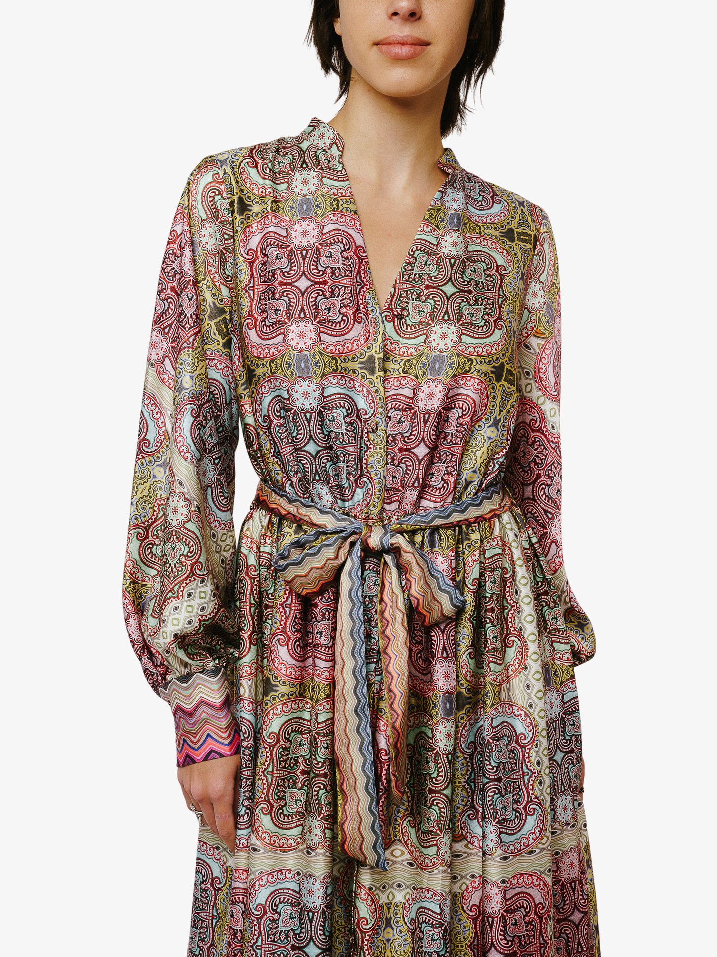 Nora Button-Up Maxi Shirtdress