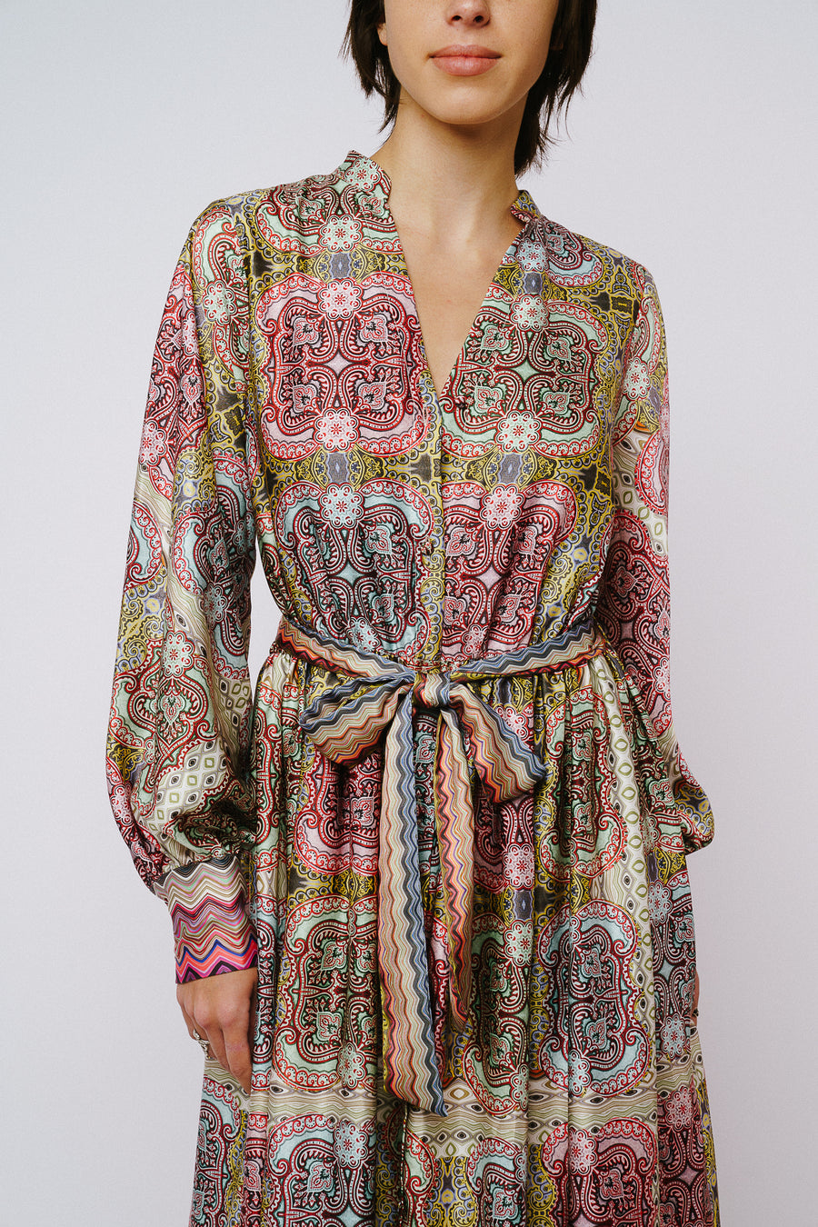 Nora Button Down Maxi Shirtdress