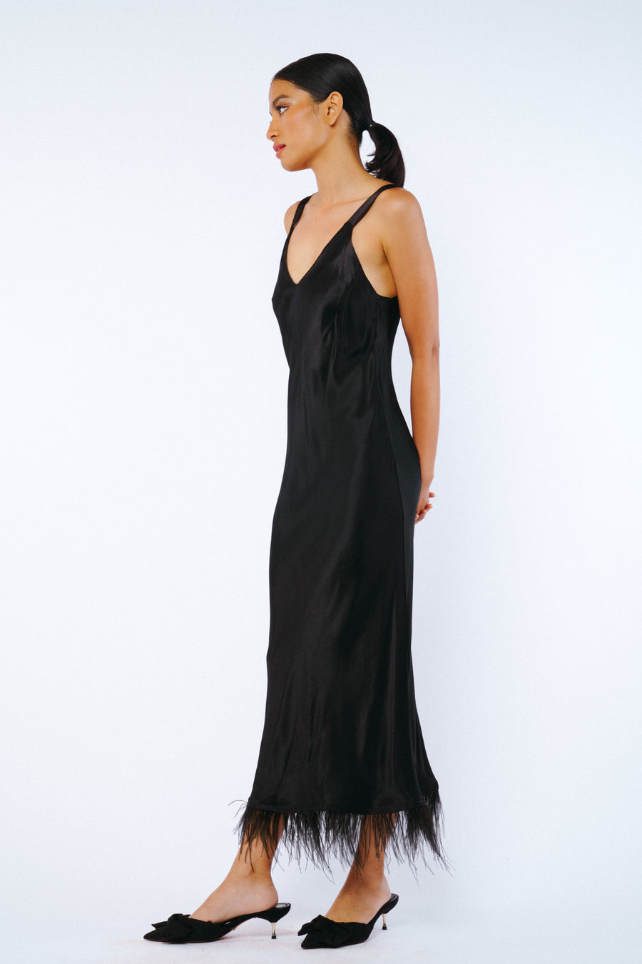 Analise Bias Tank Maxi Dress