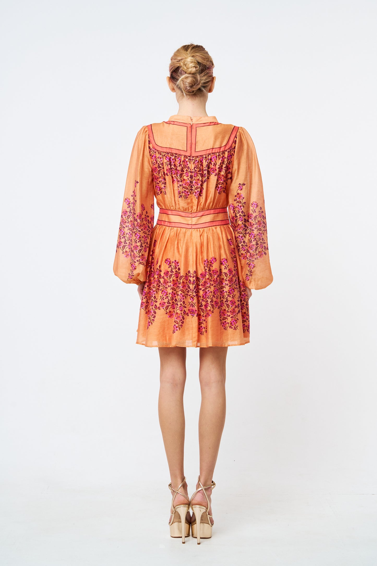 Leeanna Engineered Floral Print Mini Dress