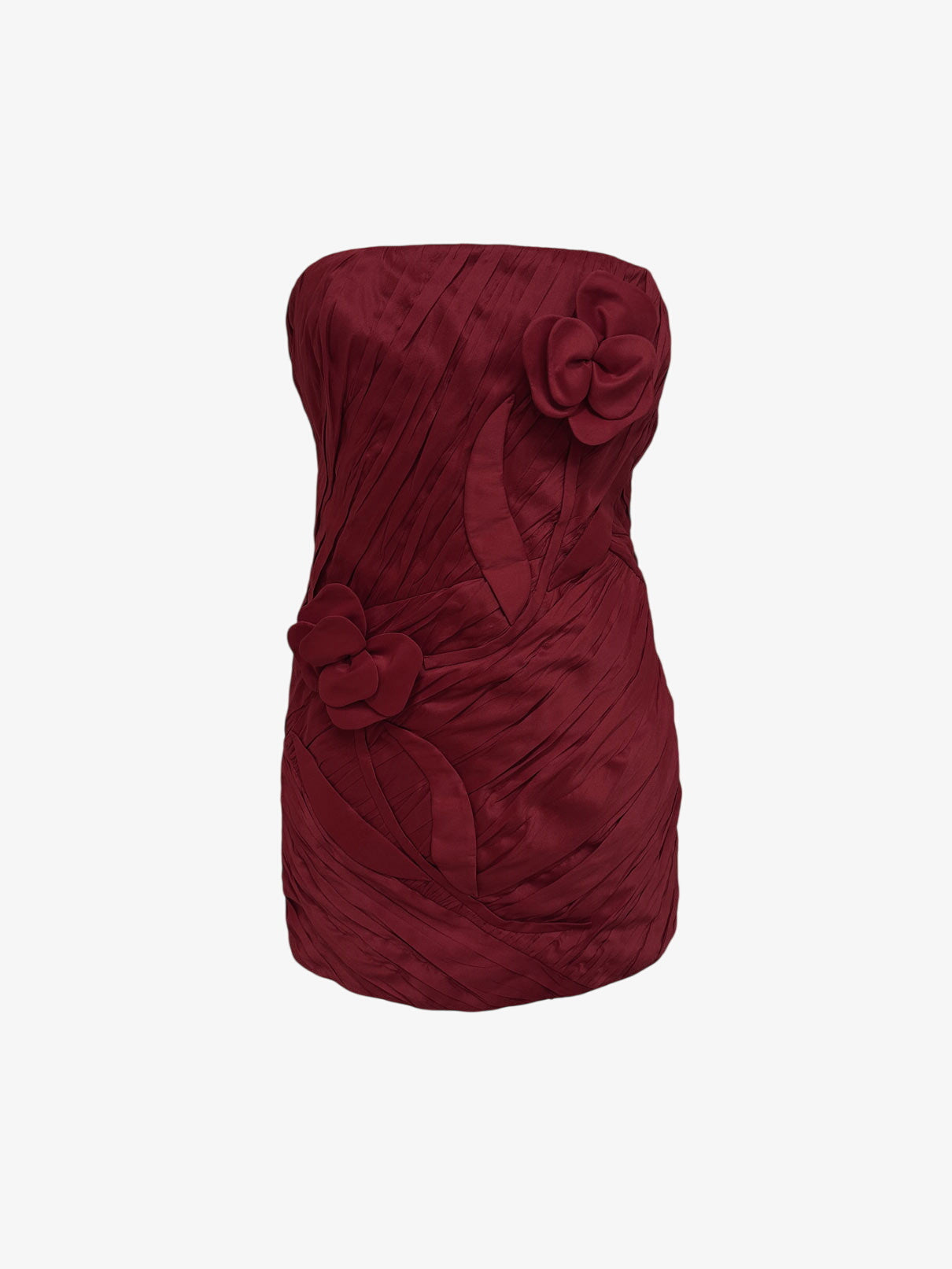 Emmy 3D Flower Sleeveless Mini Dress