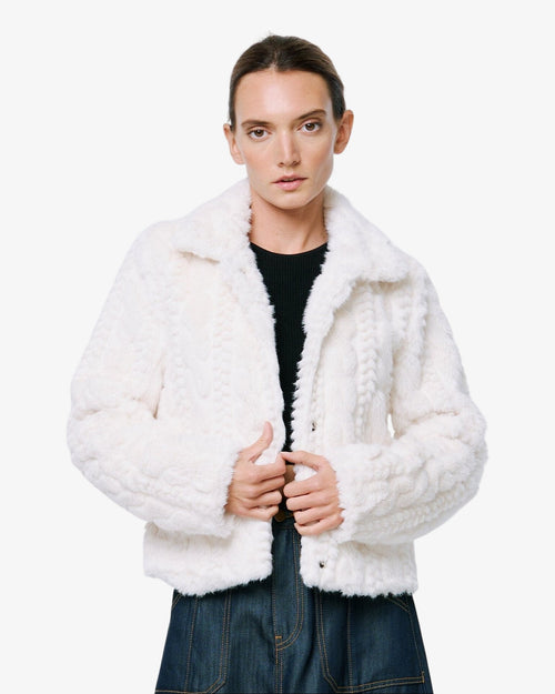 Cargar la imagen 1 en la vista de la galería. Abbi Terciopelo bordado