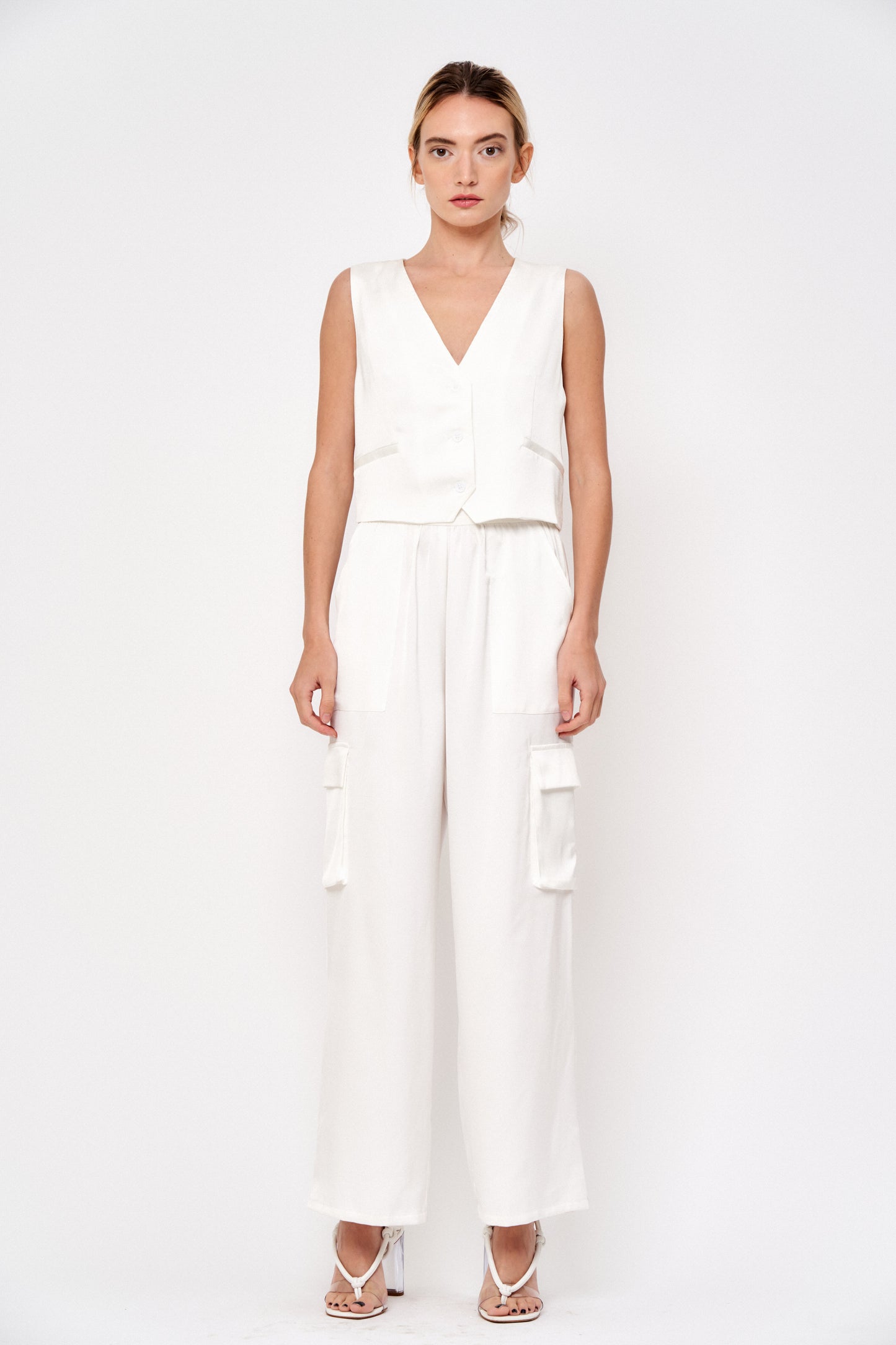 Frankie Button-Up Vest