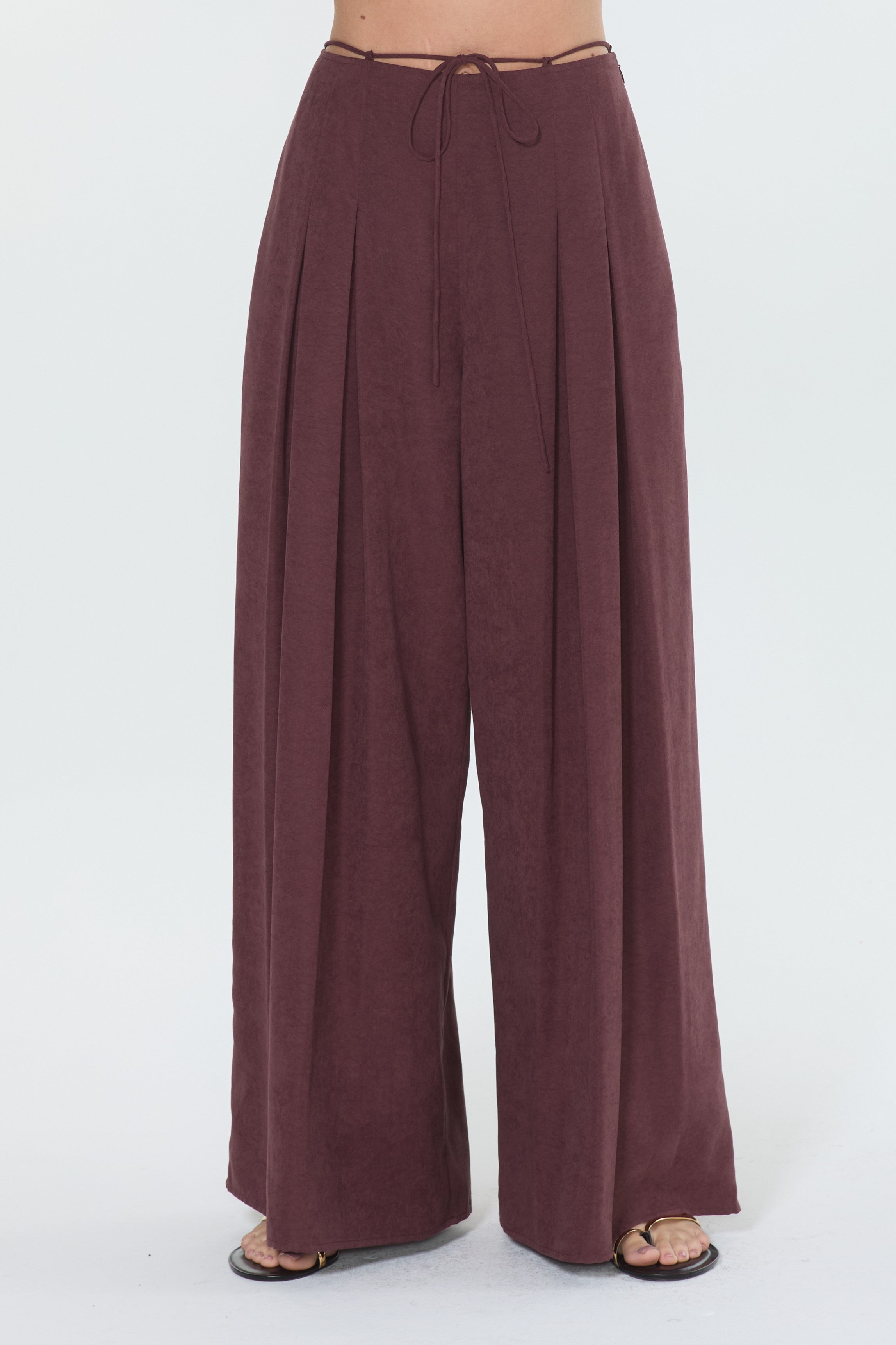 Aubriella High Waisted Wide Leg Pants