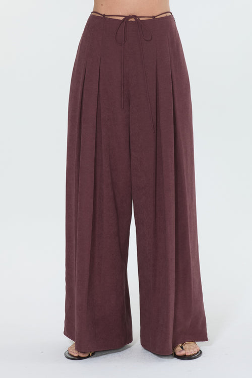 Load image 1 in gallery view. Aubriella High Waisted Wide Leg Pants