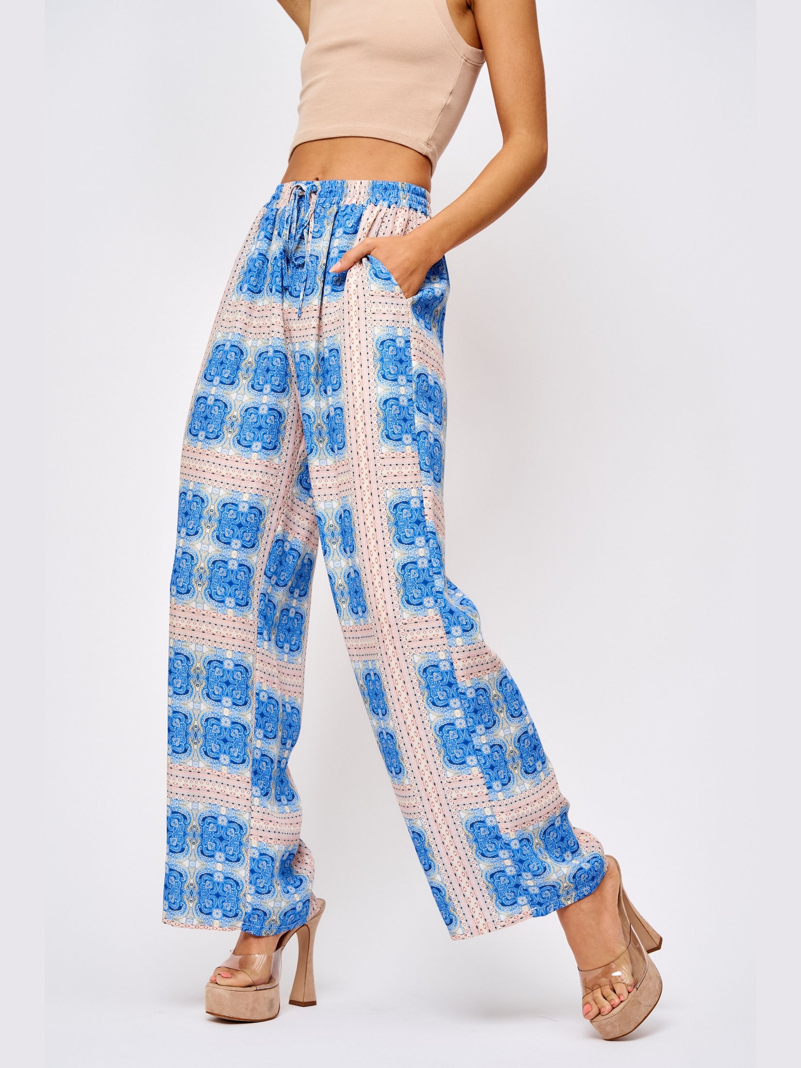 Coraline Printed Pajama Pants