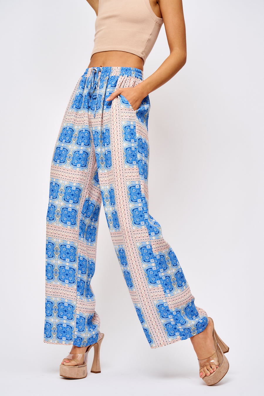 Coraline Printed Pajama Pants