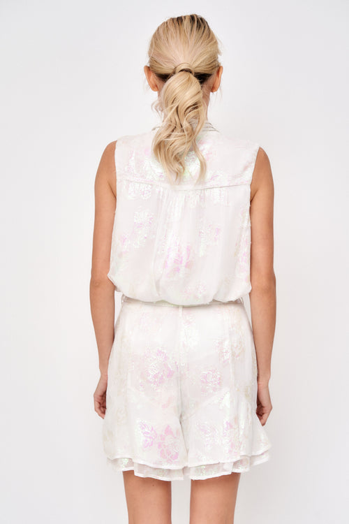 Load image 1 in gallery view. Bianka Floral Ruffle Shorts