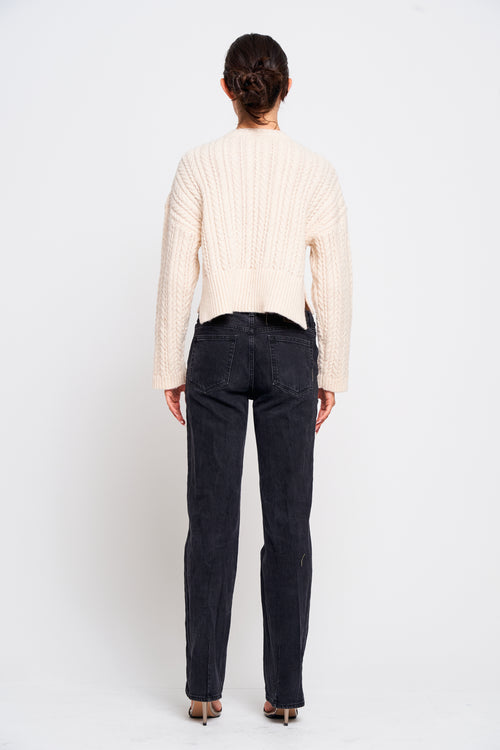 Load image 1 in gallery view. Ursa Jeweled Knit Sweater