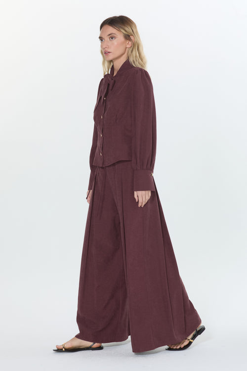 Load image 1 in gallery view. Aubriella High Waisted Wide Leg Pants