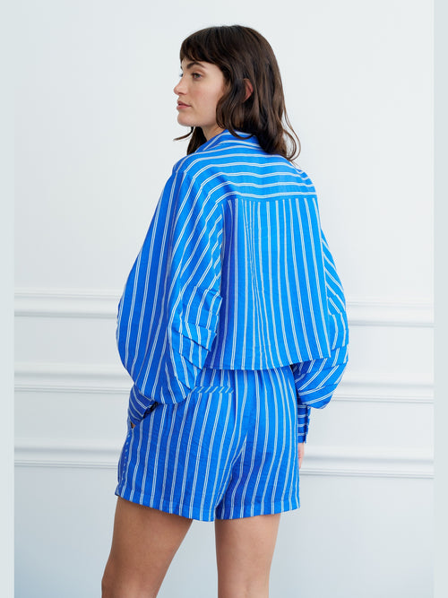 Load image 1 in gallery view. Brielle Striped Long Sleeve Top