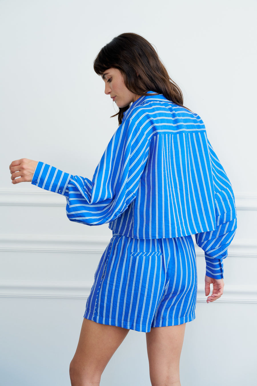 Brielle Striped Long Sleeve Top