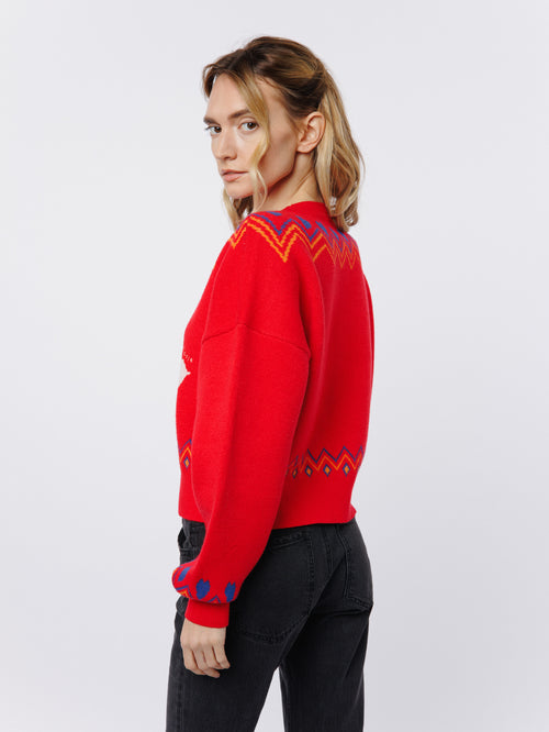Load image 1 in gallery view. Neve Silly Goose Long Sleeve Sweater